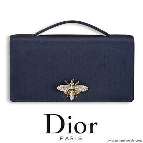 dior navy satin clutch|dior designer handbags.